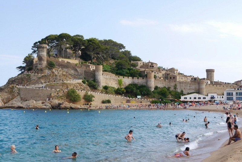 Tossa Beach-Center